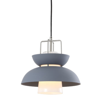 Paul 11" Farmhouse Metal LED Pendant - JONATHAN Y
